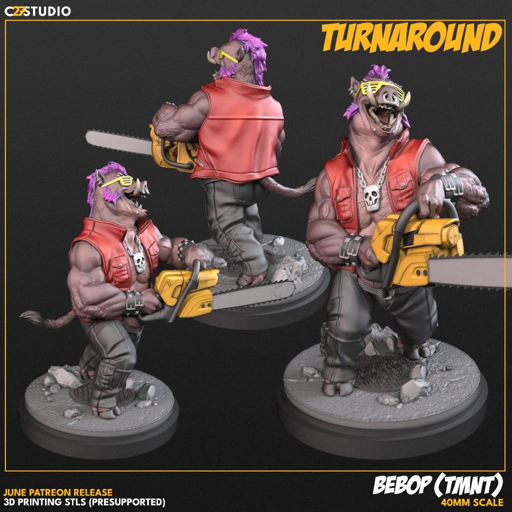 The Bebop - TMNT 40mm