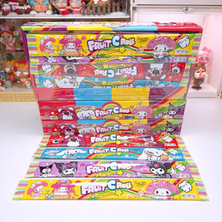 ฟรุตซีโรล ซาริโอ้ กัมมี่เยลลี่ แบบยาว 30 ซม. 1 กล่อง 30 ชิ้น