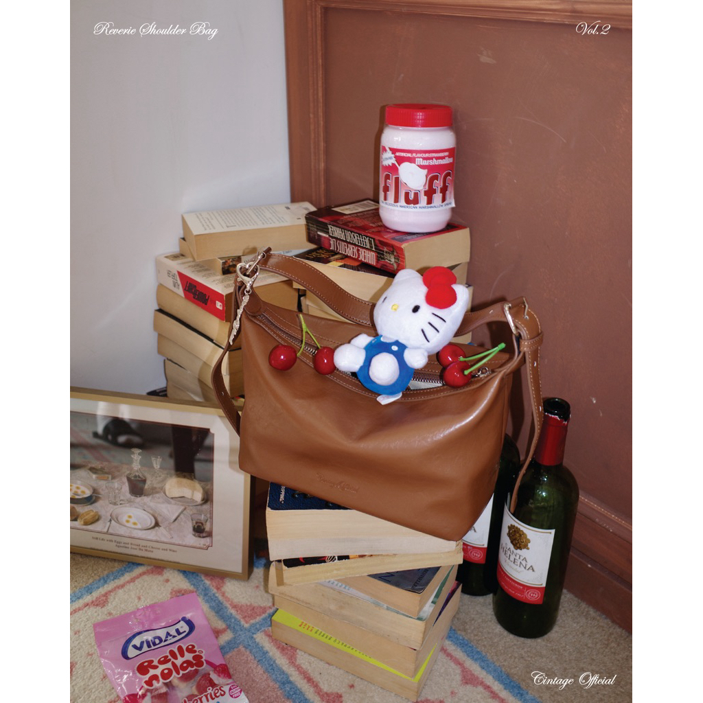 (New in pack) Cintage♡ CT2110 Reverie Bag 👜 สี Brown(Reverie Bag)