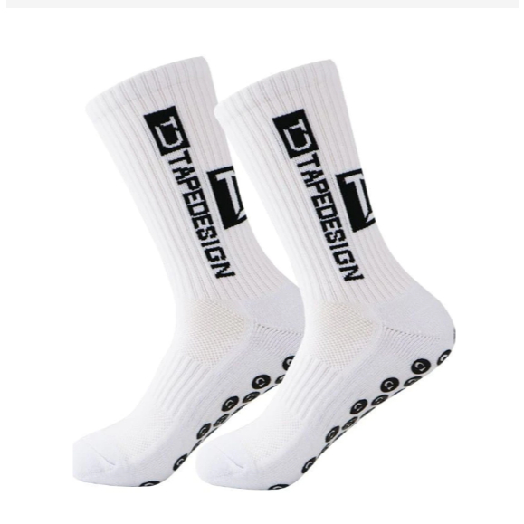 🔥 เทอร์ปาลิง มุราห์ 🔥 การออกแบบเทปป้องกันการลื่น TD ถุงเท้า sockin sukan กีฬาป้องกันการลื่นฟุตบอลฟุตซอล takraw hiking
