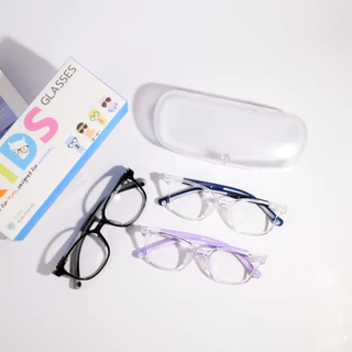 ALP แว่นกรองแสงเด็ก แว่นเด็ก อายุ 4-14 ปี กรองแสงสีฟ้า กรอบTR90 แตกหักยาก รุ่น - KB0006