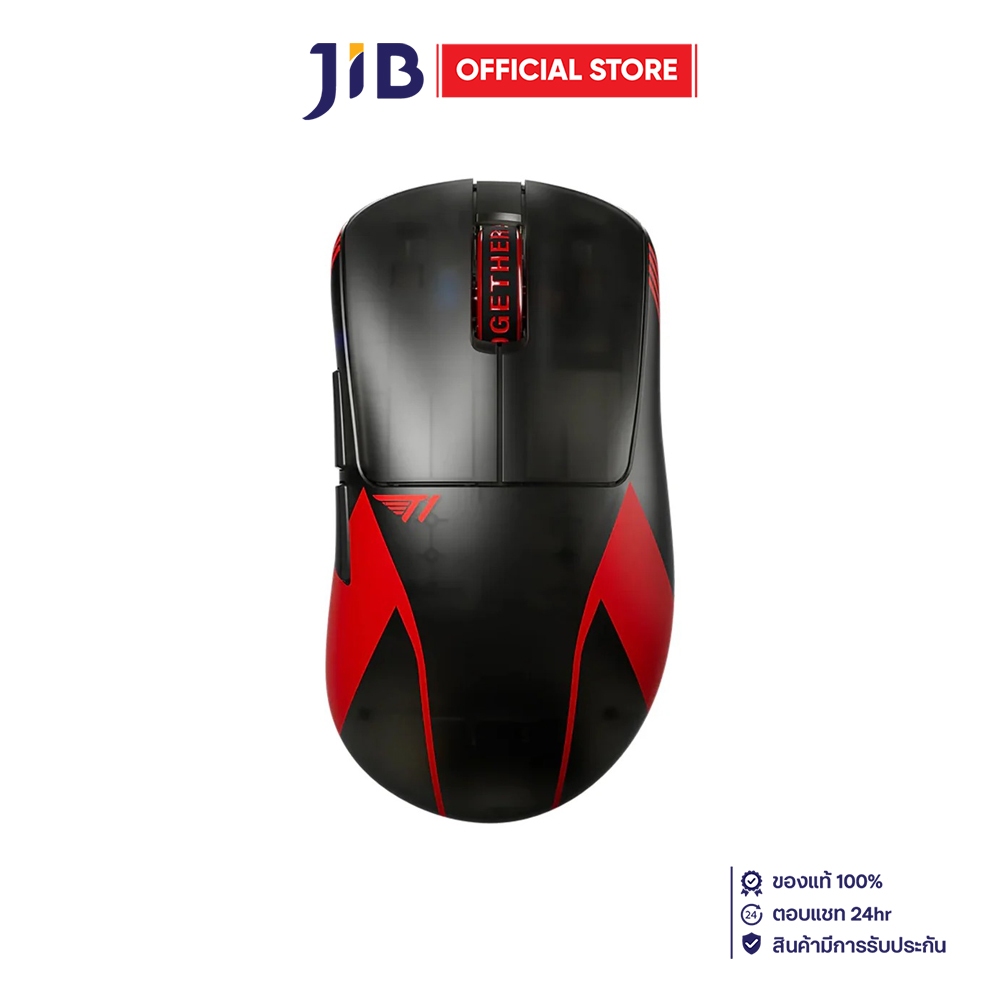 WIRELESS MOUSE (เมาส์ไร้สาย) PULSAR XLITE V4 T1 EDITION SIZE 1 MINI - BLACK-RED (PXL41T1)