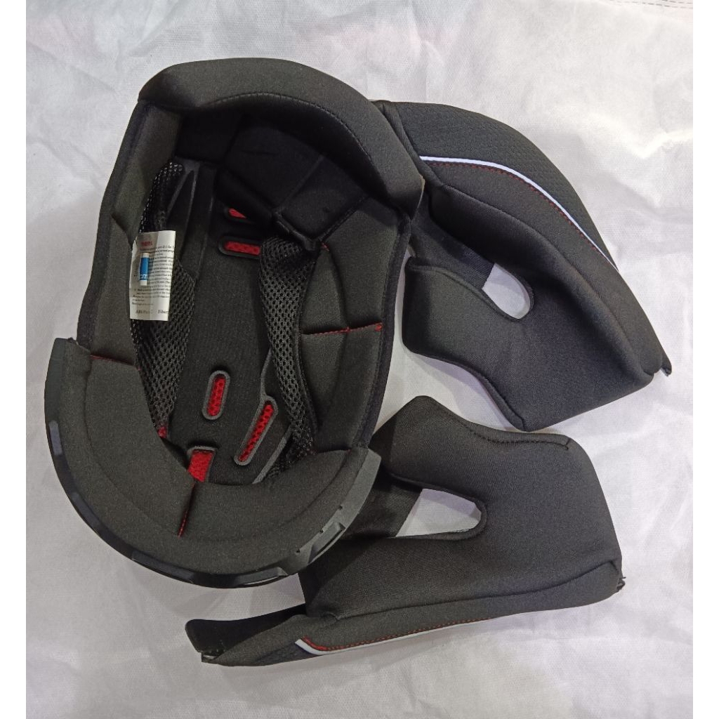 นวมหมวกกันน็อคสำหรับ Real falcon แว่น 2 ชั้น เท่านั้น