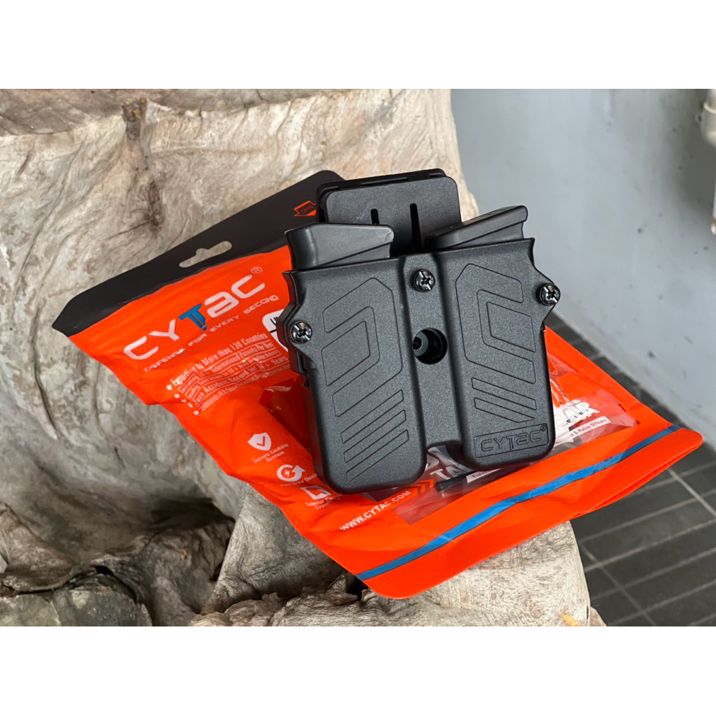 ซองใส่แม็กกาซีนคู่ Universal ใส่ได้ทุกรุ่น เพลทเหน็บ 3 แบบ - รูปที่ 3