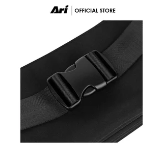 ARI ESSENTIAL CROSSBODY BAG - BLACK (AHW1584-01) กระเป๋าคาดหน้าอก อาริ ESSENTIAL CROSSBODY สีดำ