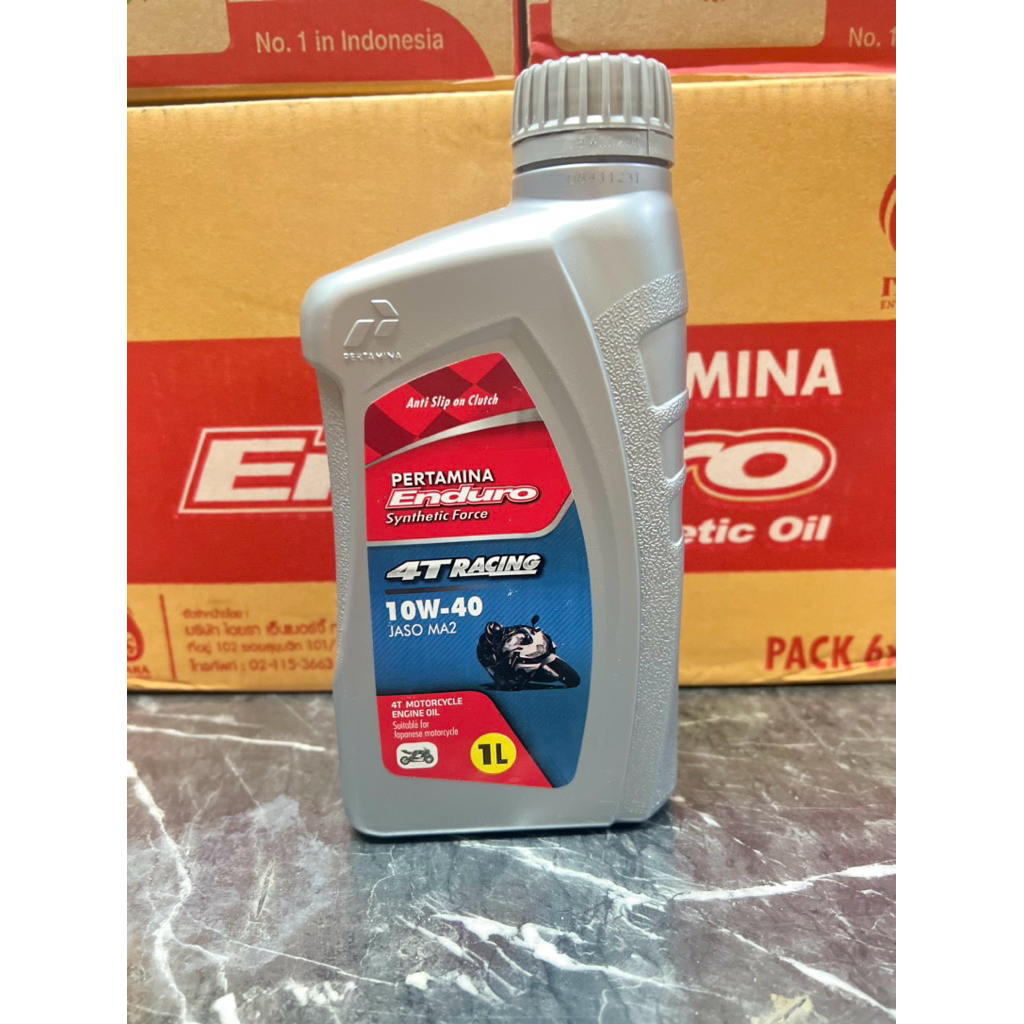น้ำมันเครื่อง  Enduro 4T racing 10w-40 ขนาด1 ลิตร