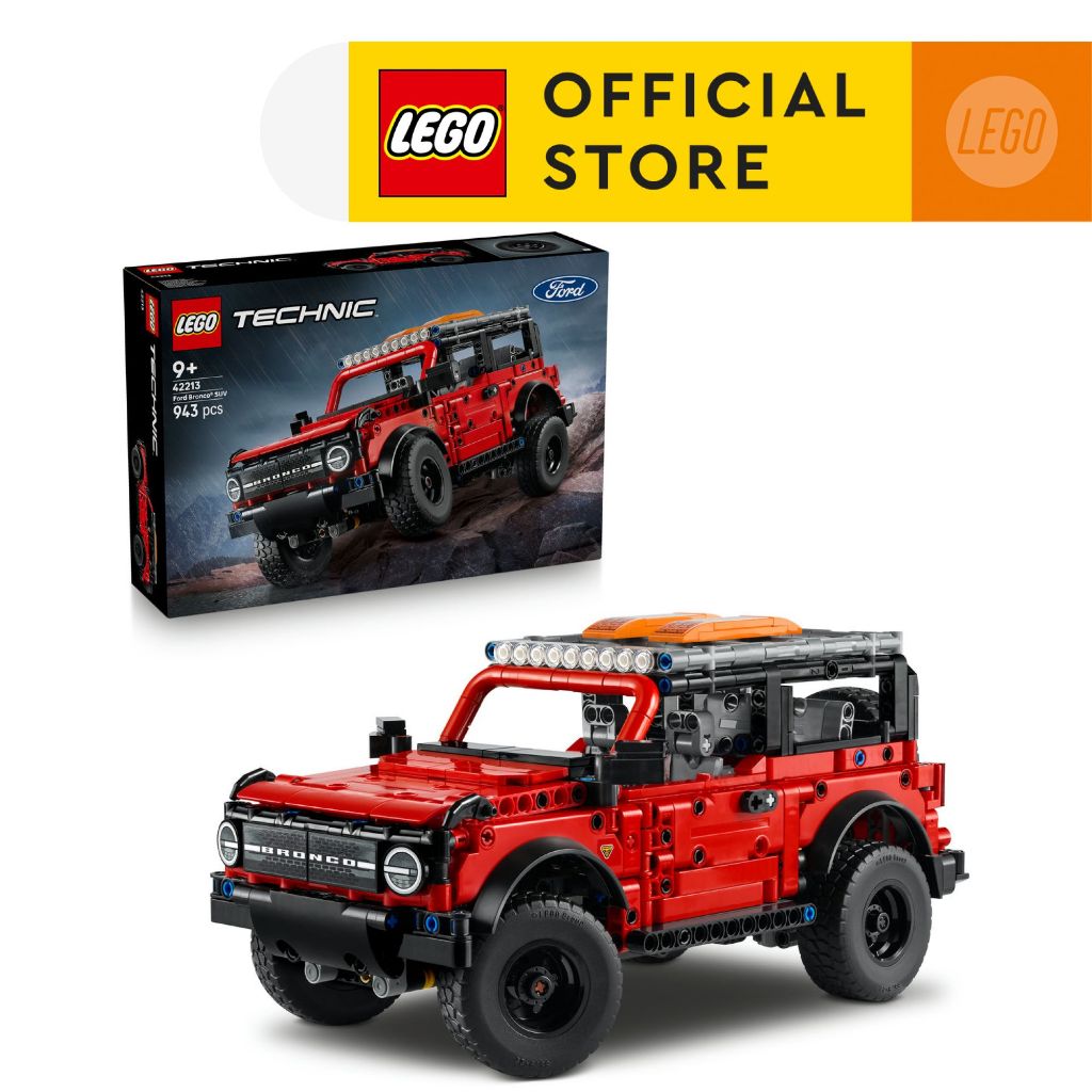LEGO Technic 42213 Ford Bronco SUV (943pcs.), Building Blocks, Kids Toy