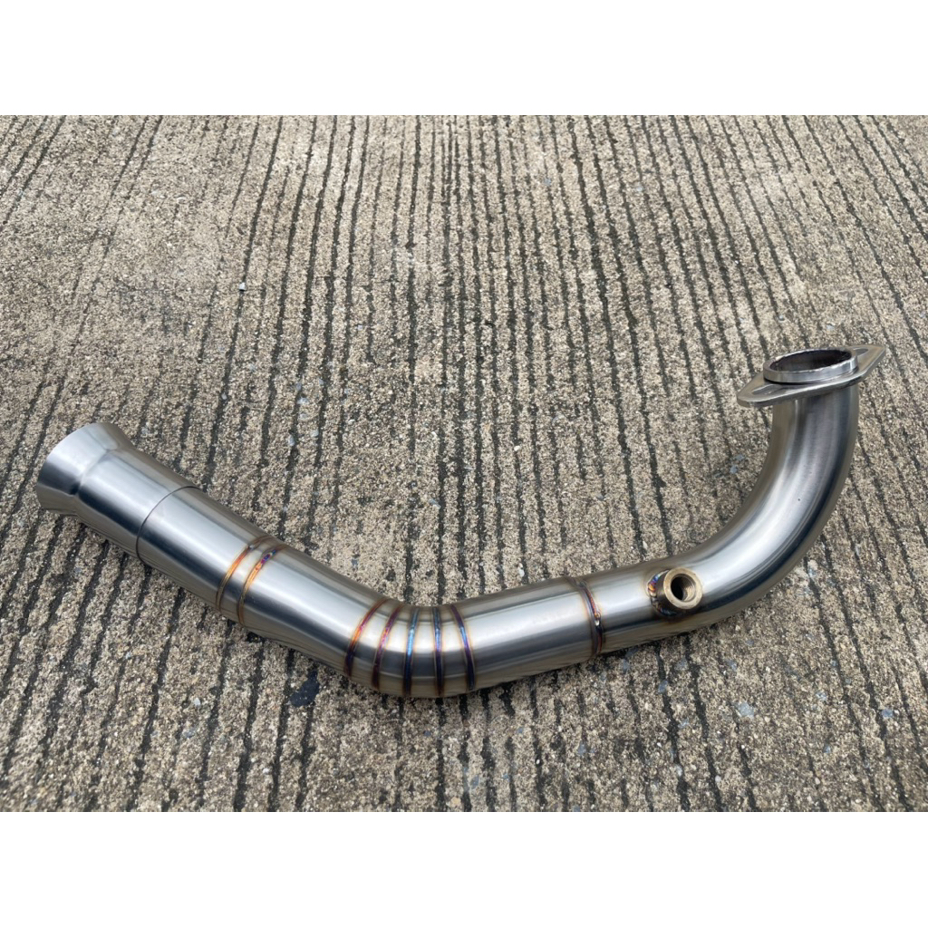 คอท่อสแตนเลสลูกใหญ่ Lead125 ขนาด38-41-44mm.