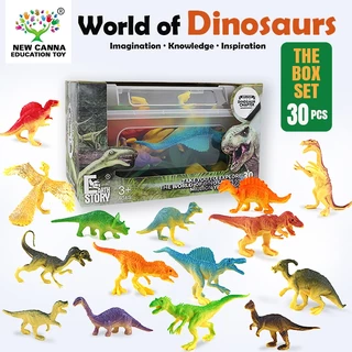 NEW CANNA Jurassic World Dinosaurs ไดโนเสาร์ Action Figures ขนาดใหญ่ รุ่นตัวเลขการกระทำ เปิดปากได้