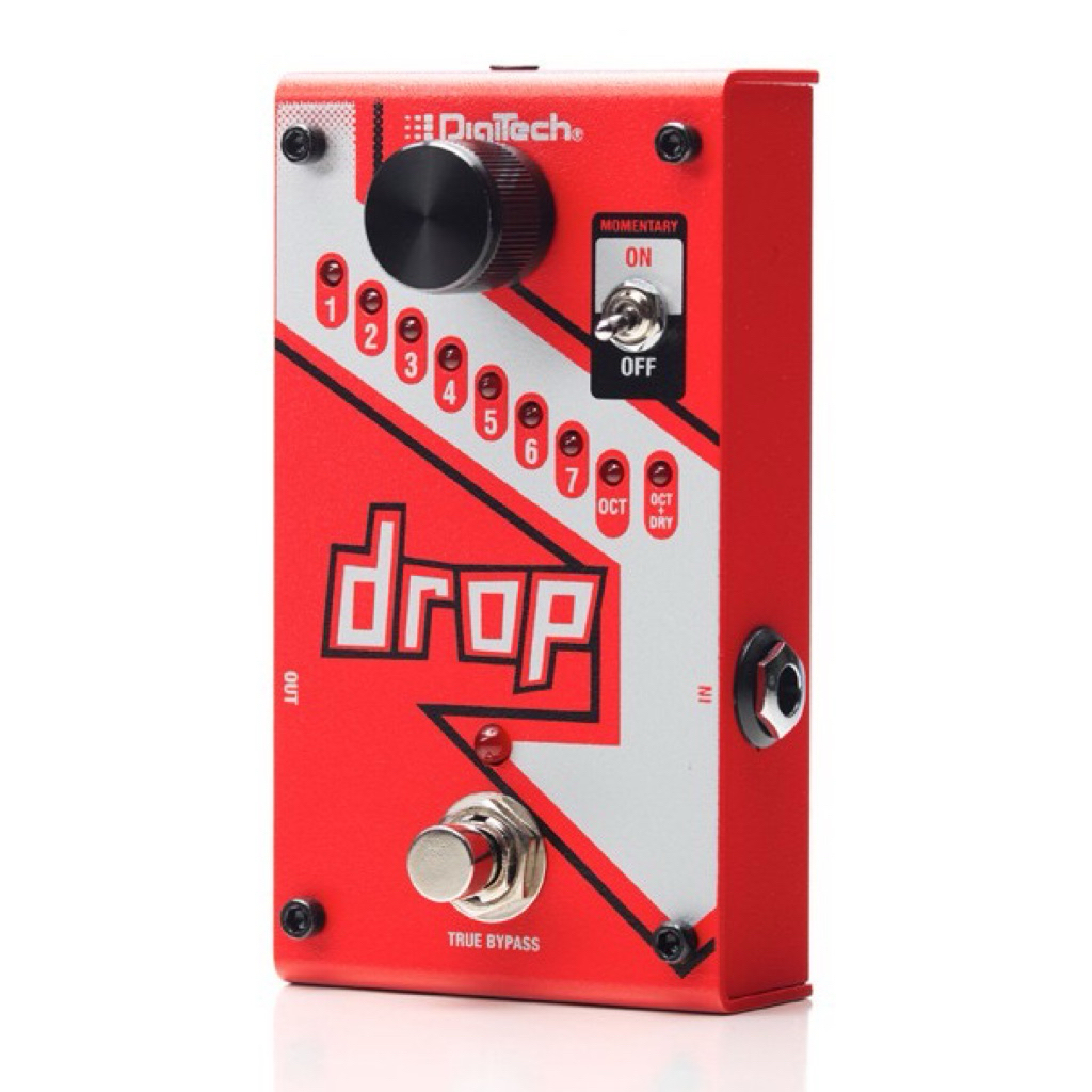 Digitech Drop เอฟเฟคดรอปสายกีตาร์ Polyphonic Drop Tune Pedal เปลี่ยนเรื่องการดรอปสายให้กลายเป็นเรื่อ