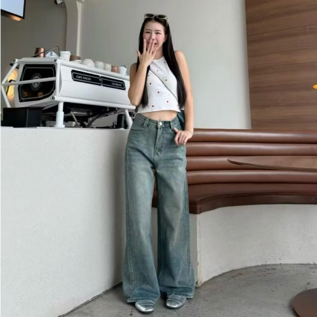 กางเกงทรงBaggy jeans ร้าน Belin star