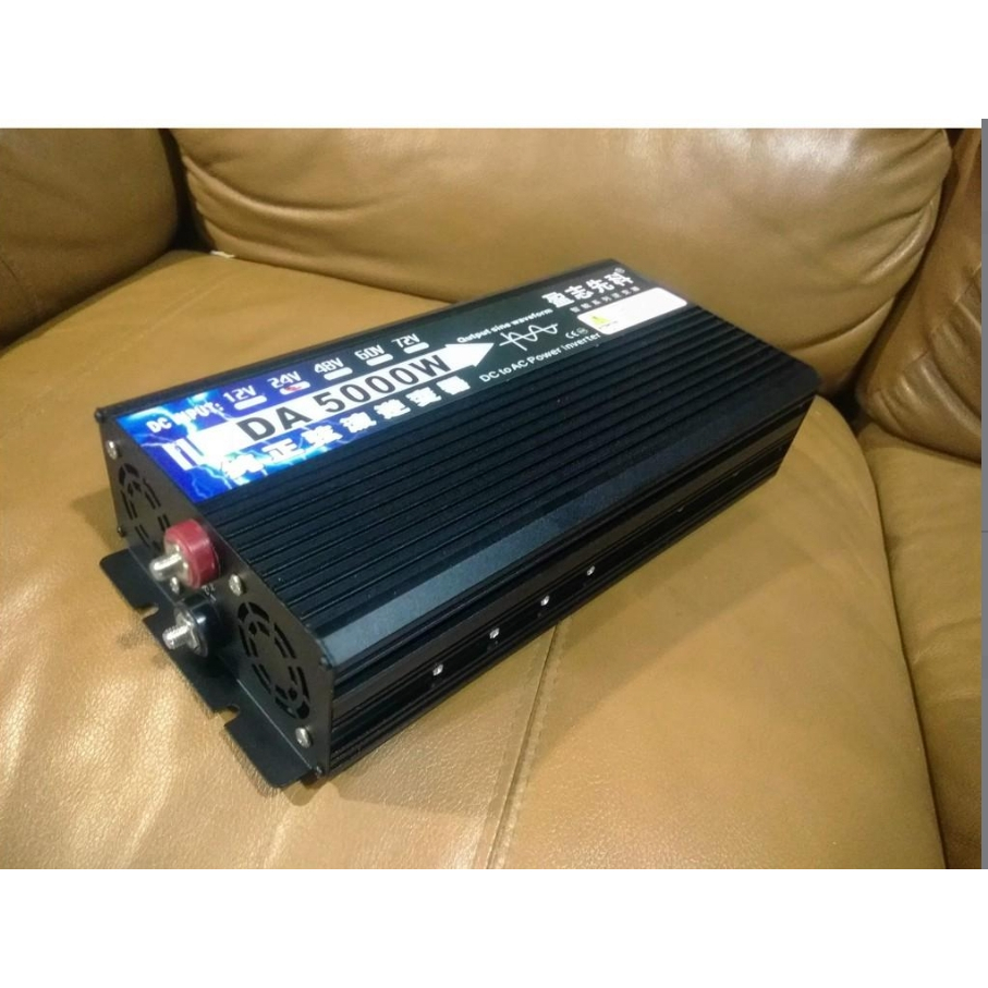 Inverter 5000 w pure sine wave 24v อินเวอร์เตอร์เพียวซายเวฟ 5000w DA inverter