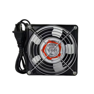 พัดลมระบายความร้อน พัดลมตู้RACK AC SUNOM 12Cm 220-240V ปลั่กเสียบไฟบ้าน