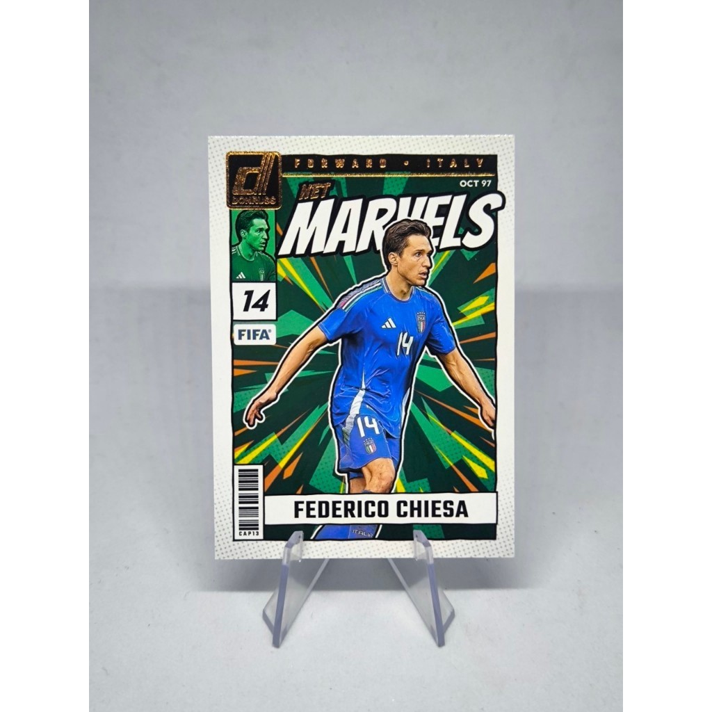 การ์ดฟุตบอล Panini Donruss Premier League Soccer Base Italy Football Team 2025