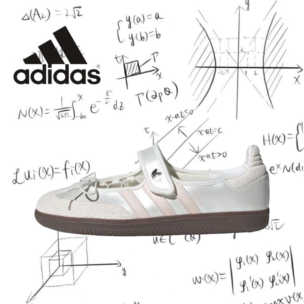 ✨ของแท้ 100 %✨  adidas originals Samba OG JR4482 สีชมพู/ขาว