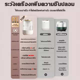 💧คู่หูเครื่องปรับอากาศ💧Xiaomai เครื่องพ่นอโรม่า 3L การตรวจจับความชื้น ให้ความชุ่มชื้นตลอดวัน แถมน้ำมันหอม4ขวด เครื่องพ่น