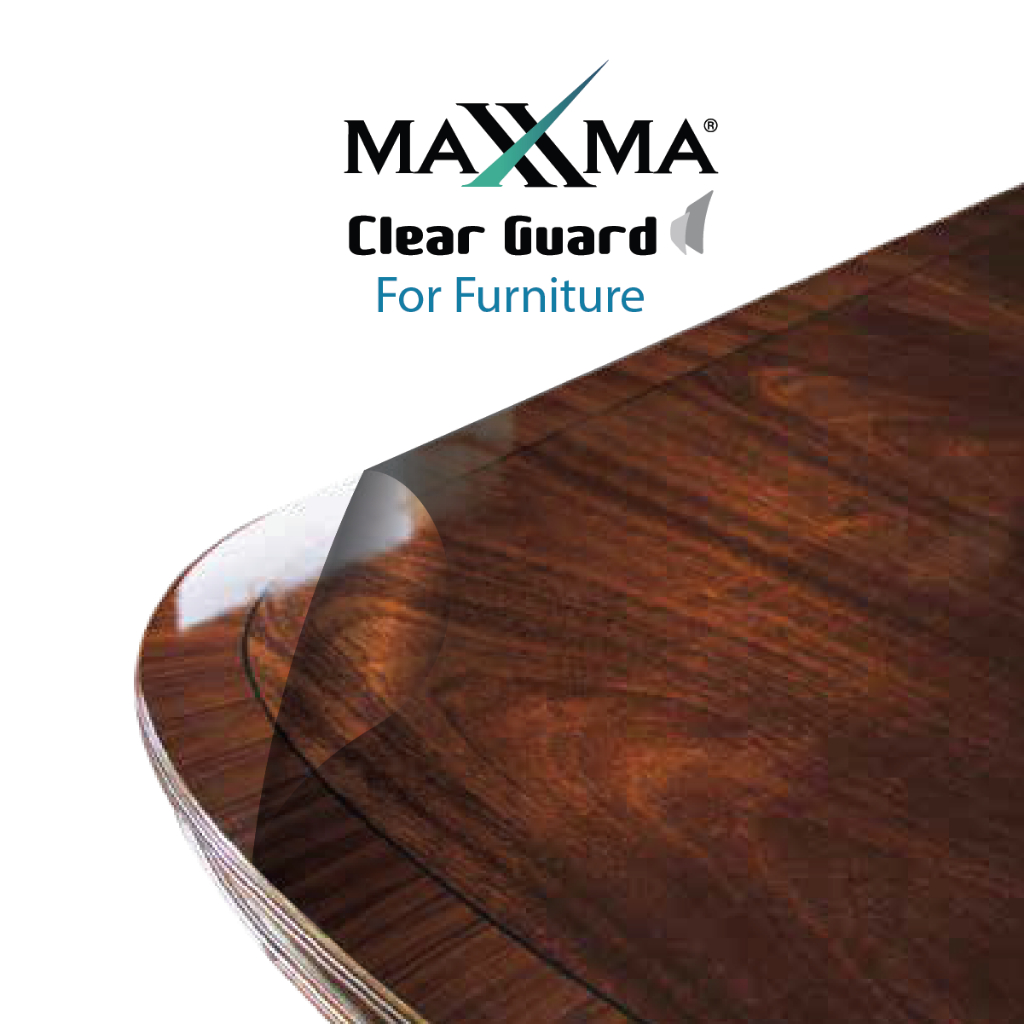 ฟิล์มใสกันรอยเฟอร์นิเจอร์ Clear Guard - Premium TPU ปกป้องโต๊ะไม่ให้เป็นรอย ไม่ทิ้งคราบกาว by Maxxma