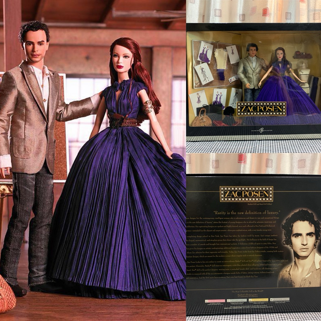 พร้อมส่ง - Zac Posen Barbie® Doll and Ken® Doll Giftset