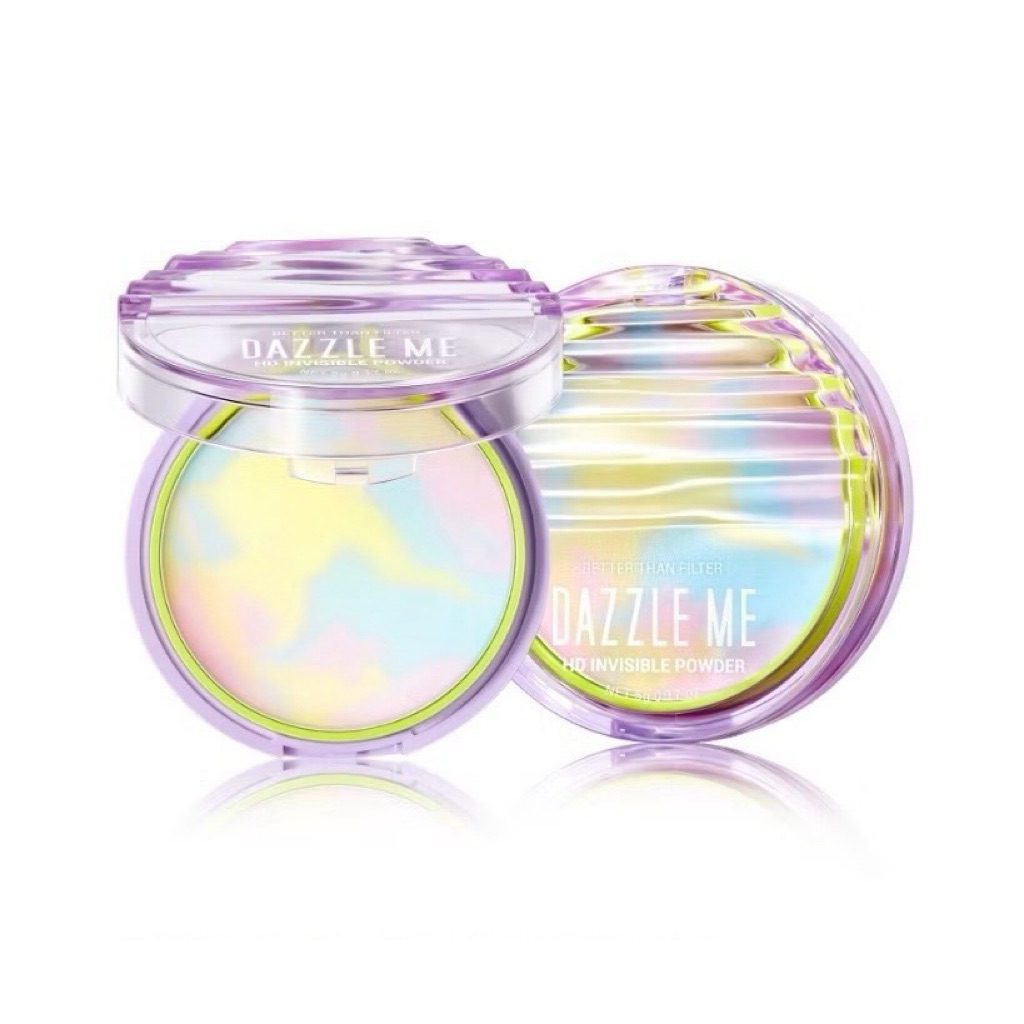 Dazzle Me แดซเซิลมี แป้งซับมัน ไร้ฝุ่น เบตเตอร์ แดน ฟิลเตอร์ เฮ็ชดี 5กรัม