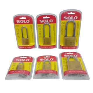 SOLO No.24 กุญแจสปริง ขนาด 25 - 50 mm กุญแจบ้าน กุญแจล็อคประตู