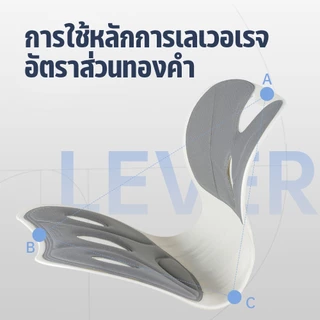 เบาะรองนั่ง เบาะรองนั่งเพื่อสุขภาพ เบาะรองนั่งแก้สรีระ ช่วยลดอาการปวดหลัง มี 2 ขนาดให้เลือก รองหลัง นั่งนานไม่เมื่อย