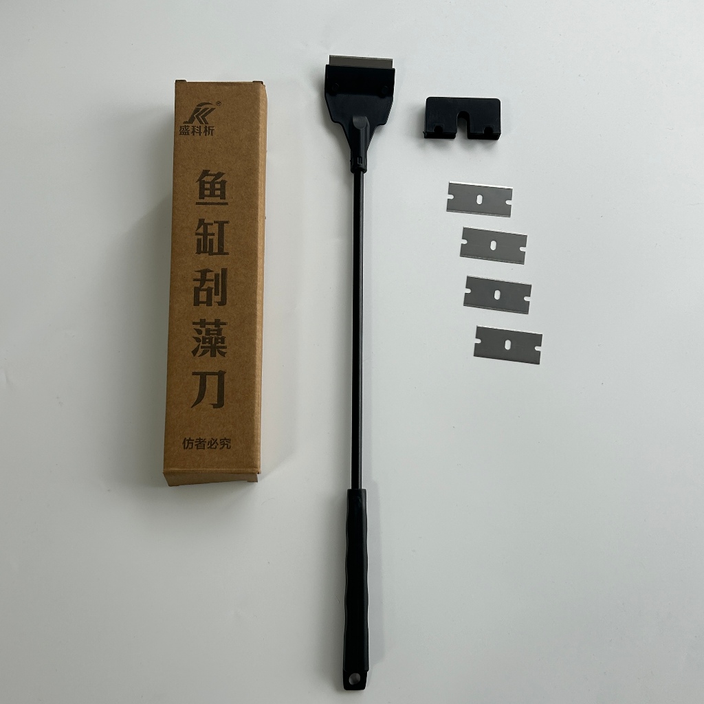 ที่ขูดสาหร่ายตู้ปลา ที่ขูดตะไคร่ ที่ขูดตะไคร่น้ำ  ขูดสาหร่ายABS ทําให้ทรายแบนและกําจัดสาหร่าย - รูปที่ 2