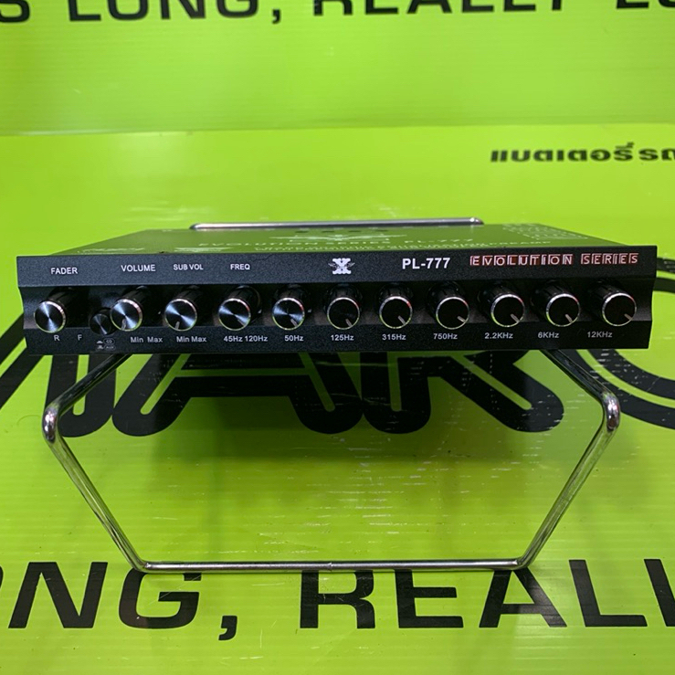 ปรีแอมป์รถยนต์ PL-777 | ปรีปรับเสียง 7 แบนด์ เสียงแน่น เบสลึก ปรับได้อิสระ