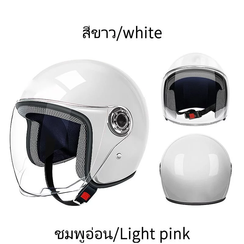 หมวกกันน็อค 10 สี รถจักรยานยนต์ กันลม กันน้ำ ทนต่อการใช้งาน thumbnail 3