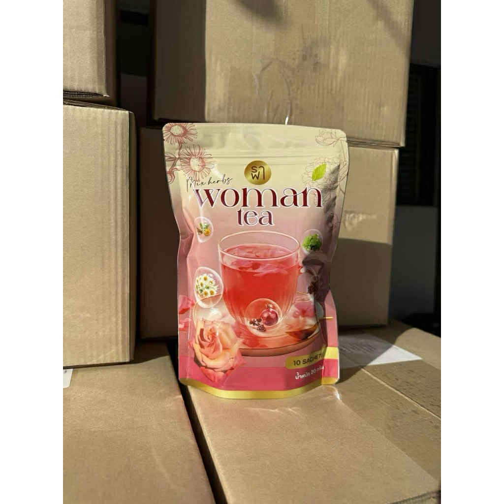 [ของแท้] Rafar Woman Tea 🌹ชาหญิง ปรับฮอร์โมน ลดสิว ชงดื่มทุกวัน