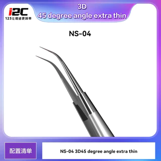 I2c NS-01/02/03/04 2.5D 3D Super Alloy แหนบสําหรับบํารุงรักษาโทรศัพท์มือถือความเหนียวสูง Extra Hard เคล็ดลับคีม