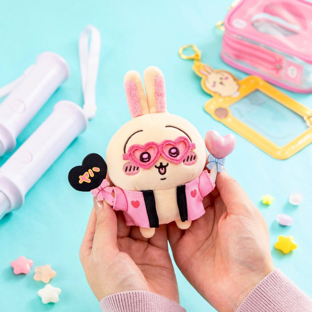*** พวงกุญแจ พวงกุญแจห้อยกระเป๋า ชิคาวะ อุซางิ โอตะคุ Chiikawa Usagi otaku mascot keychain