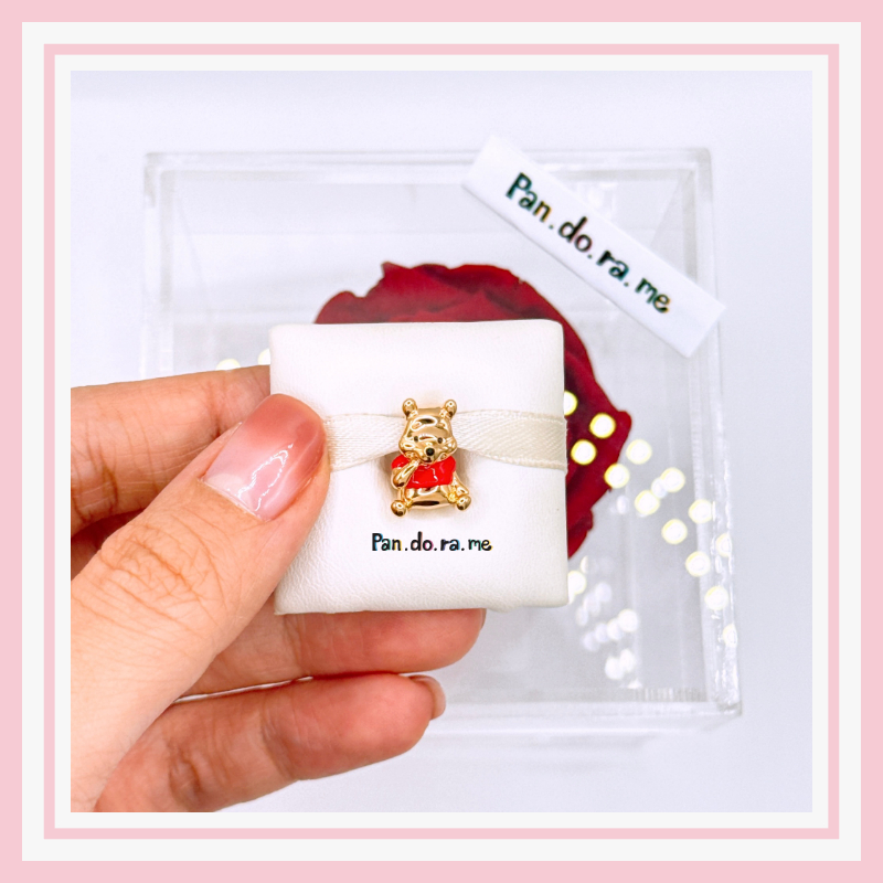 [พร้อมส่ง สินค้าแท้ 💯] pan.do.ra Disney Winnie the Pooh Bear Charm