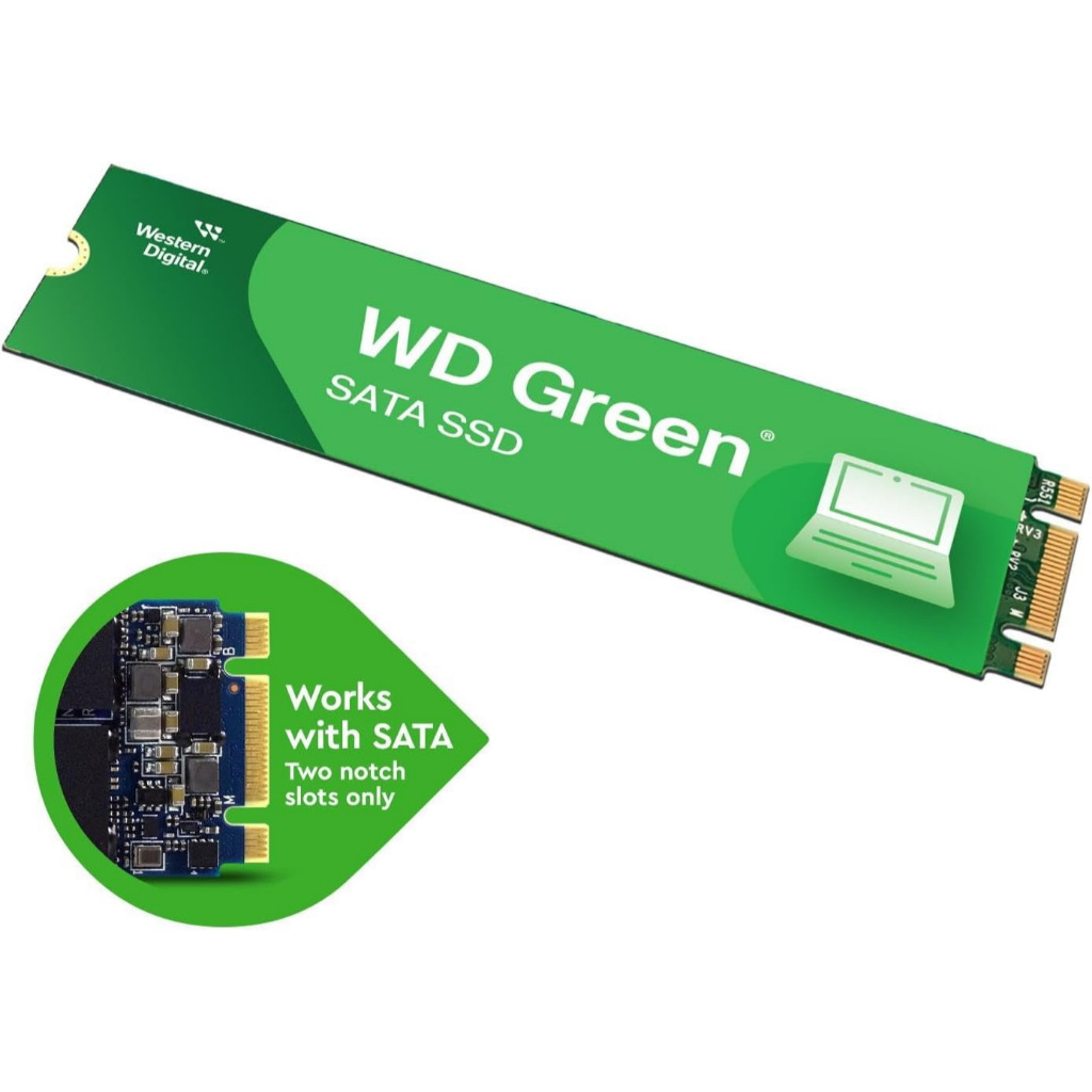 240GB SSD WD Green  SATA III  M.2 2280 WDS240G3G0B