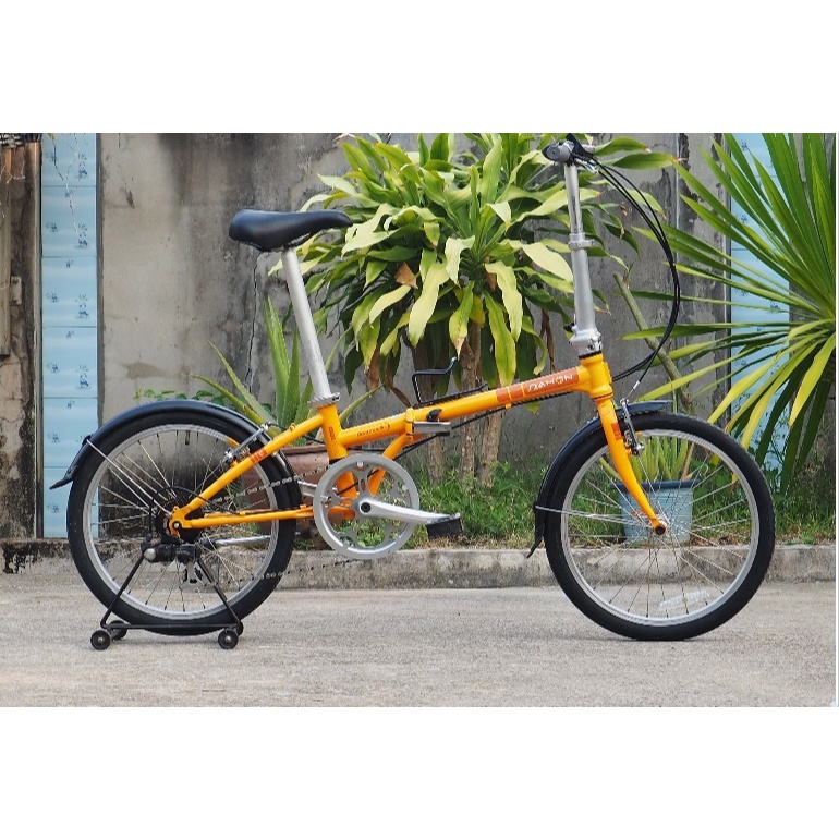 รถพับ DAHON BOARDWALK D7 สีเหลืองส้ม