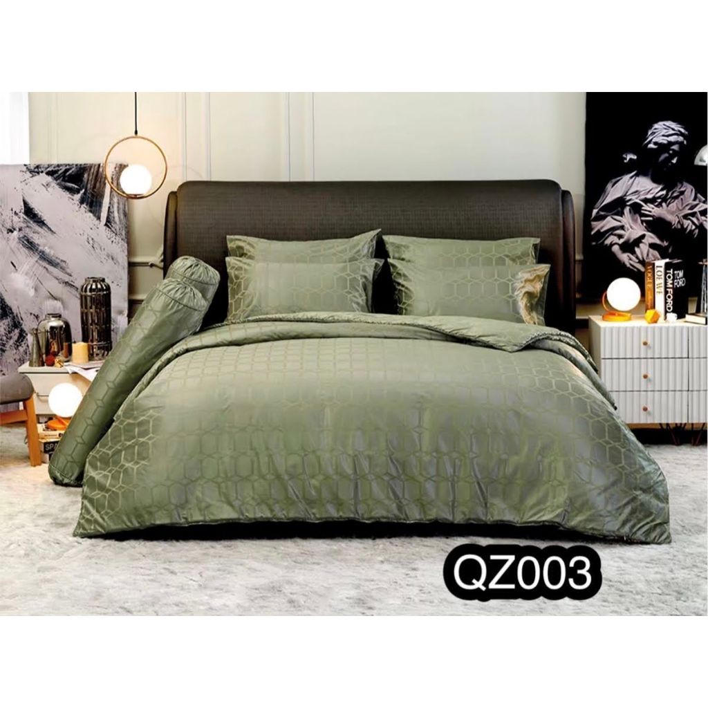 ลิขสิทธิ์แท้💯%ทอ800เส้นด้าย QZ003 Jessica Platinum Silk Shineชุดเครื่องนอนเจสซิก้า แจ็คการ์ด แพทตินั