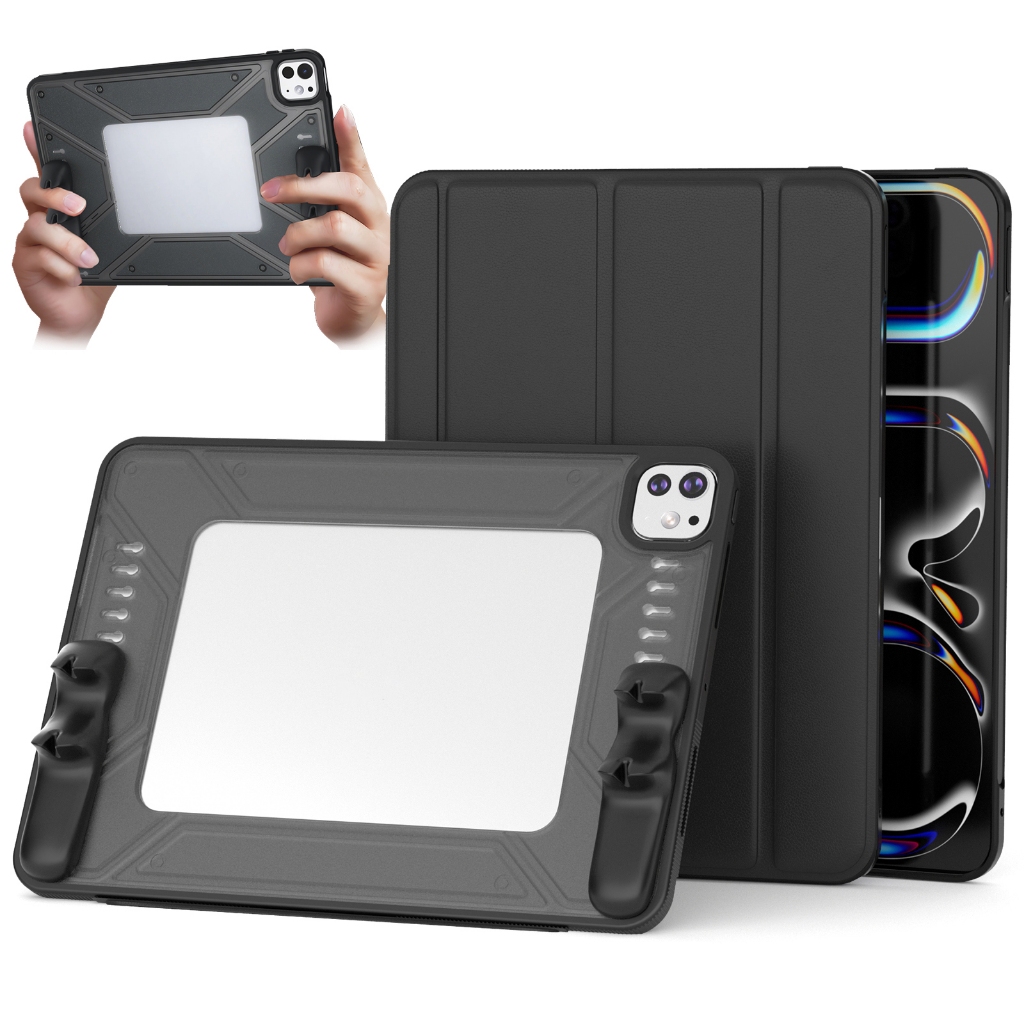 Fashionice game style Removable grip case for ipad Air4/5 M2/M3 PRO 11 m2/m4 GEN10/gen11 Mini6/7