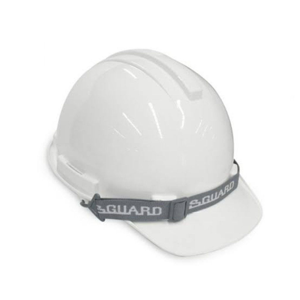 หมวกนิรภัย หมวกเซฟตี้ (ปรับหมุน) S-GUARD รุ่น S1R สีขาว