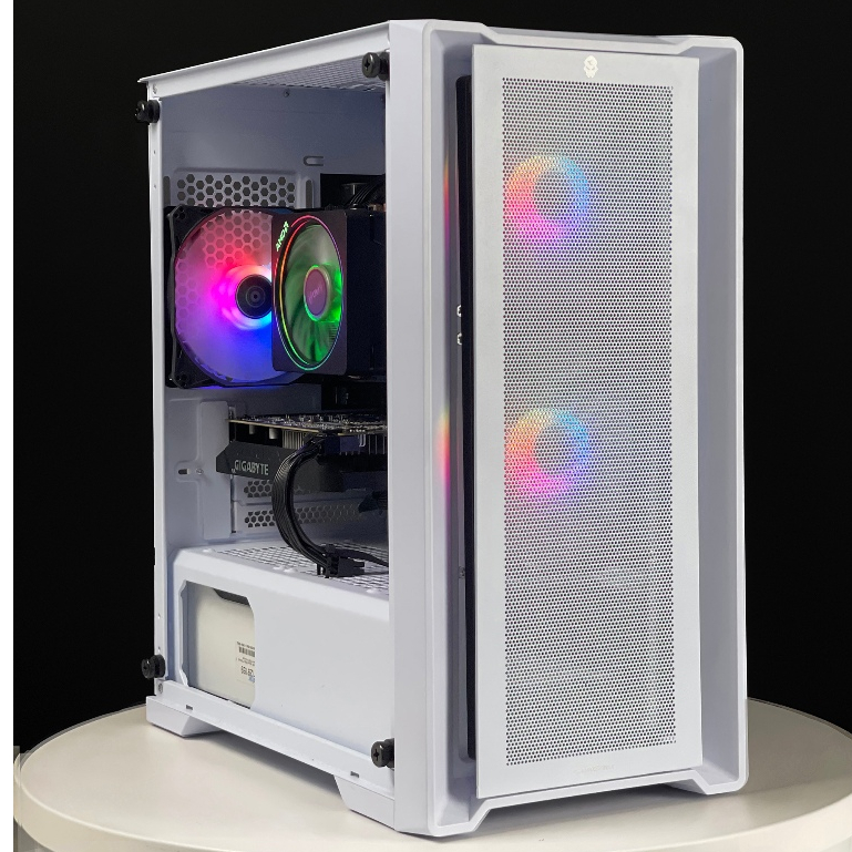 Computer AMD R7 2700 , RAM 16GB DDR4 , SSD SATA 480GB , GTX1650 4GB มือสอง ประกัน 6 เดือน