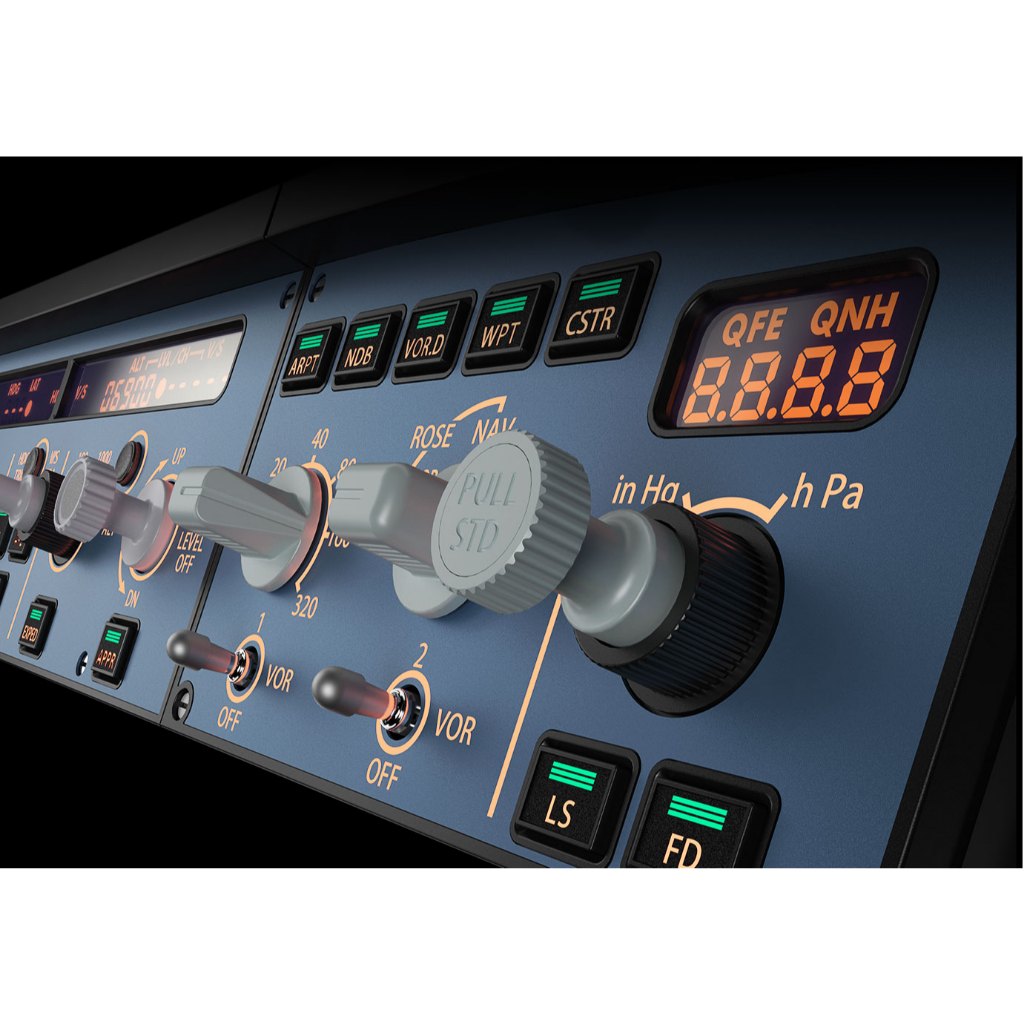 WINWING (WINCTRL) EFIS AIRBUS แผงควบคุม อุปกรณ์เล่นเกมจำลองการบิน Flight Simulator - รูปที่ 6