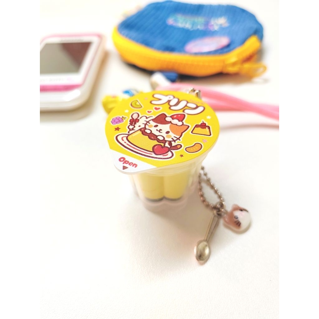 🍮🥞 Pudding Squishy​ น้องแมว น่ารักมาก (ตัวพุดดิ้งเป็นสกุชชี่นิ่มๆมีกลิ่นหอมอ่อนๆ มีตัวห้อยน้องแมวกับ