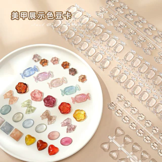 ชาร์ทโชว์สี แบบเต็มสีใส ใช้ทาสีโชว์ให้ลูกค้า
