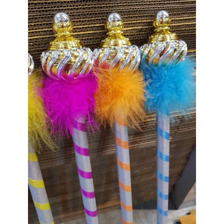 💥สินค้าทำตามออเดอร์ เท่านั้น งดยกเลิกทุกกรณี‼️💥⚡1 คำสั่งซื้อไม่เกิน 3 ไม้⚡❤ ไม้คฑาดรัมเมเยอร์อนุบาล สูง 95cm รวมหัว+-2cm