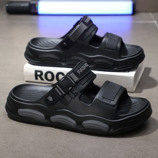 Sukky เบาสบายตลอดวันด้วยรองเท้าแตะชายฤดูร้อนกันกลิ่นพื้นหนาน…