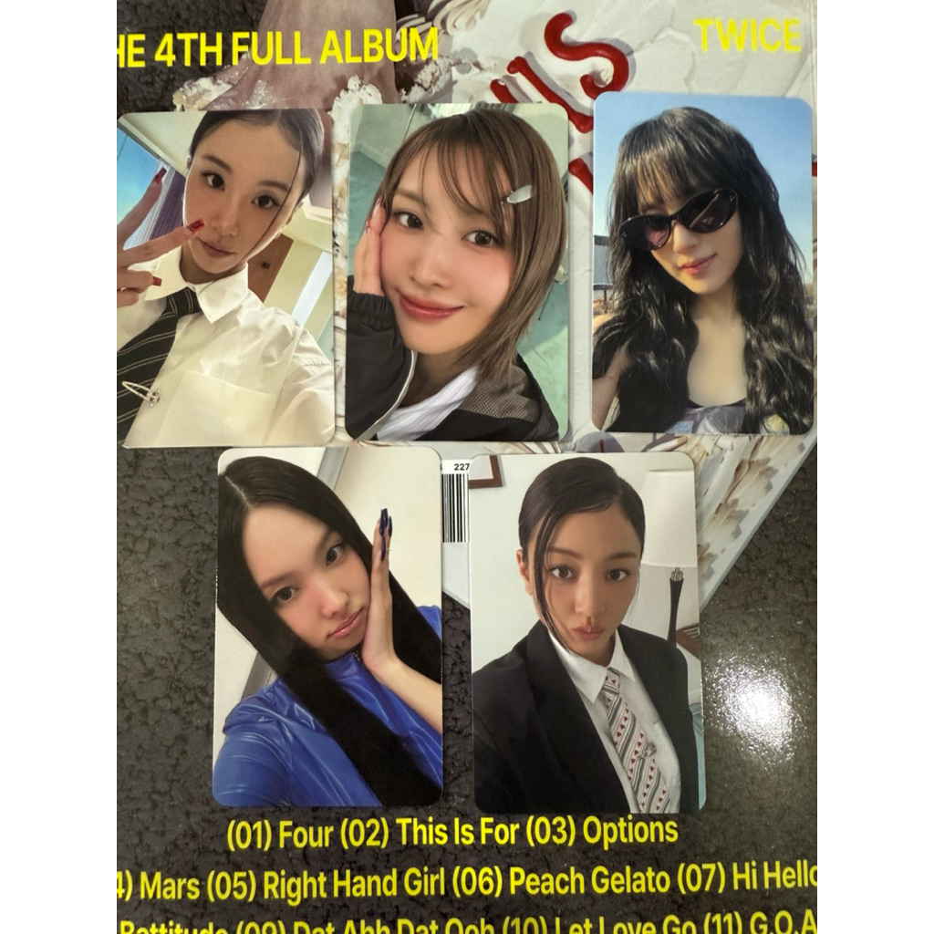 การ์ด TWICE THIS IS FOR PHOTOBOOK VER.