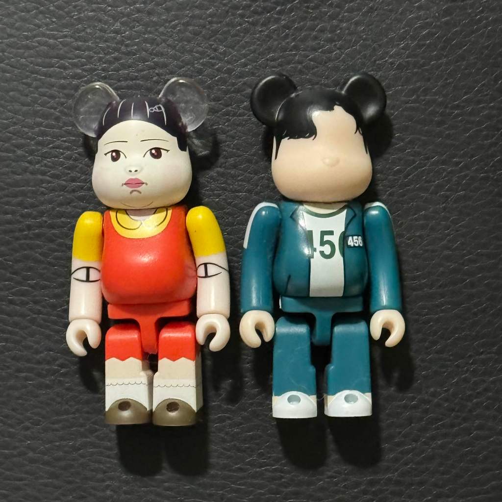 Be@rbrick Squid Game 456 โกโกวา Bearbrick 100%