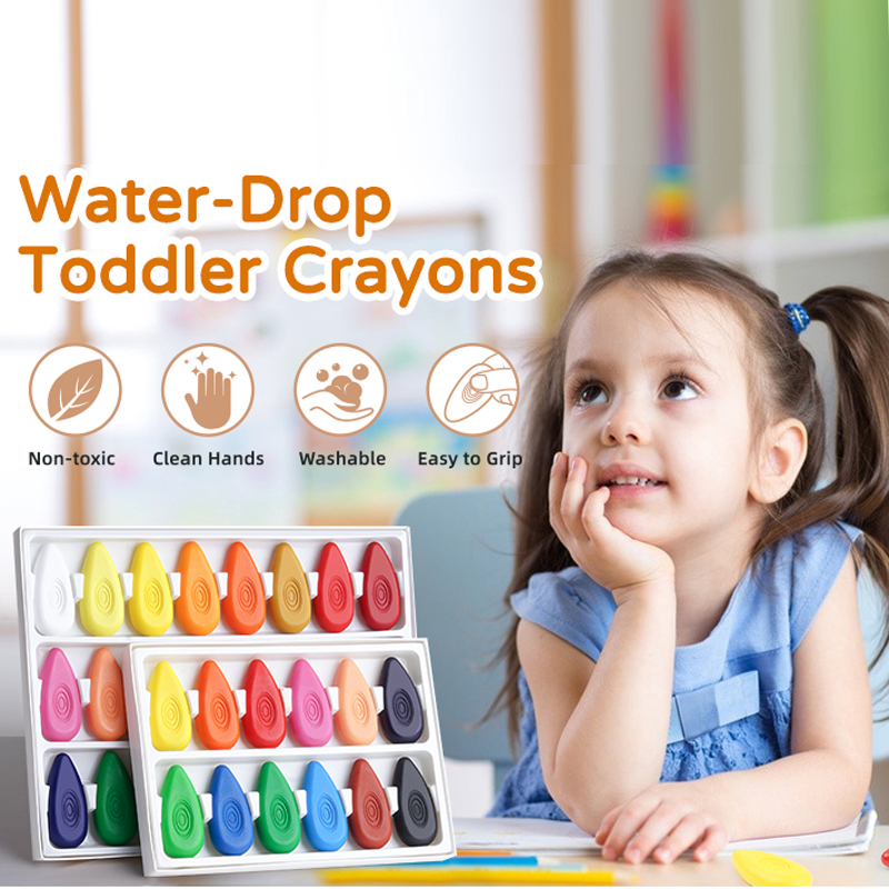 NIKO ดินสอสีน้ำปลอดภัย Non-Toxic 12/24/36 สี - ของเล่นเด็กล้างออกง่าย เหมาะเป็นของขวัญวันเกิด - รูปที่ 6