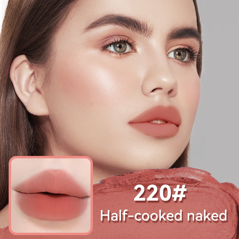 6402 (ใหม่/แท้) NOVO ลิปสติกจิ้มจุ่ม เนื้อแมท ลิปกลอส  LIP MUD กันน้ำ ติดทนนาน