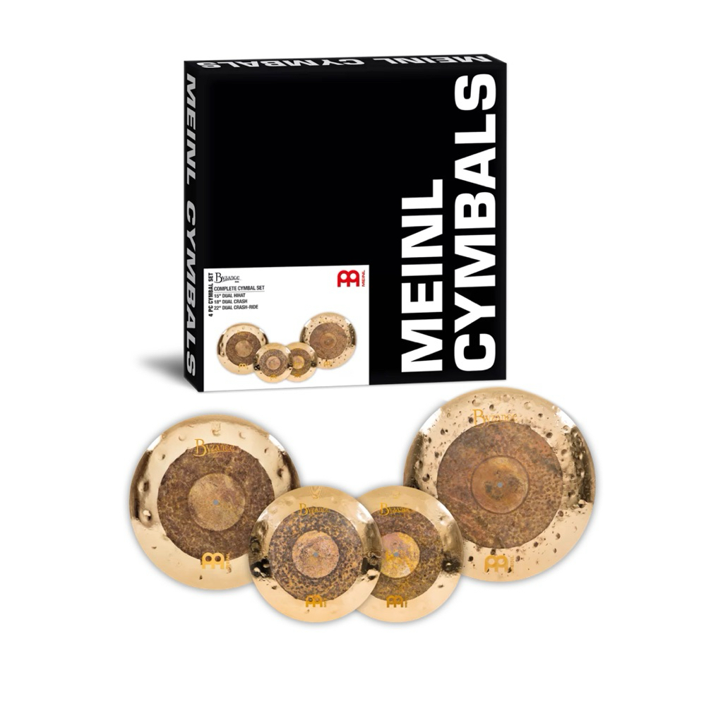 MEINL Cymbals Byzance Dual Complete Cymbal Set (BDU-CS2)