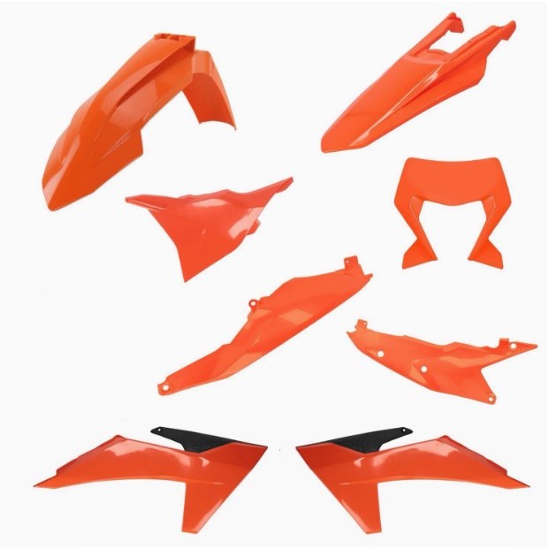 ชุดสี KTM  Full  ปี 2024-2025 Ktm EXC 150-Ktm EXC 300 ครบเซ็ต 8 ชิ้น (มีให้เลือก 5 สี)