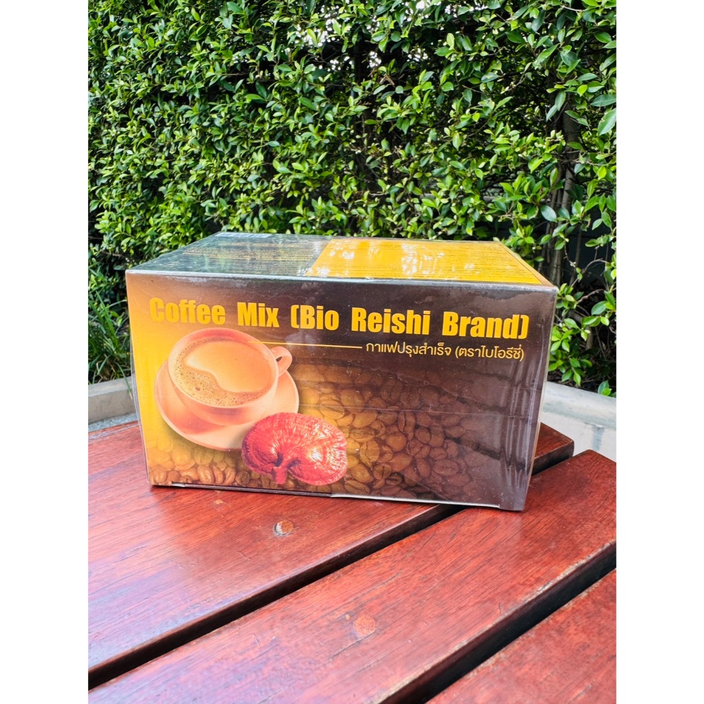 ส่งฟรี🚚  Bio Reishi Coffee Unicity ( กาแฟ ไบโอริชี่ ) กาแฟเห็ดหลินจือ ไบโอริชี่